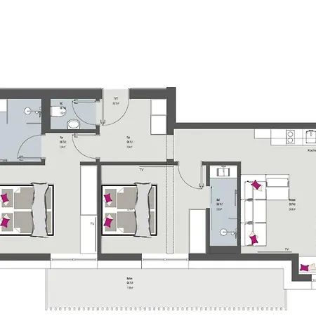 Lejlighedshotel Dorf570 4*