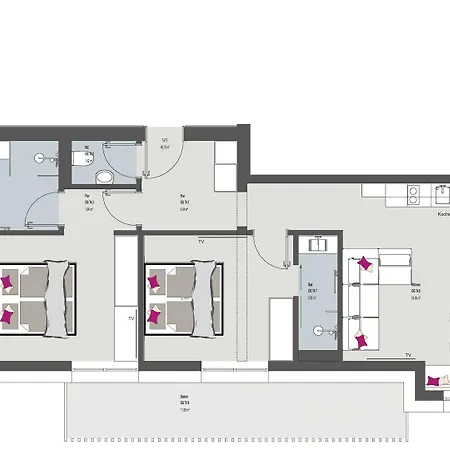 Lejlighedshotel Dorf570 4*